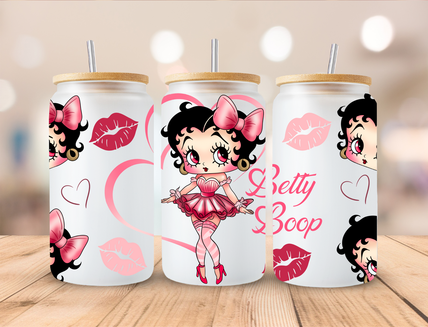 Betty B Frosted Glass