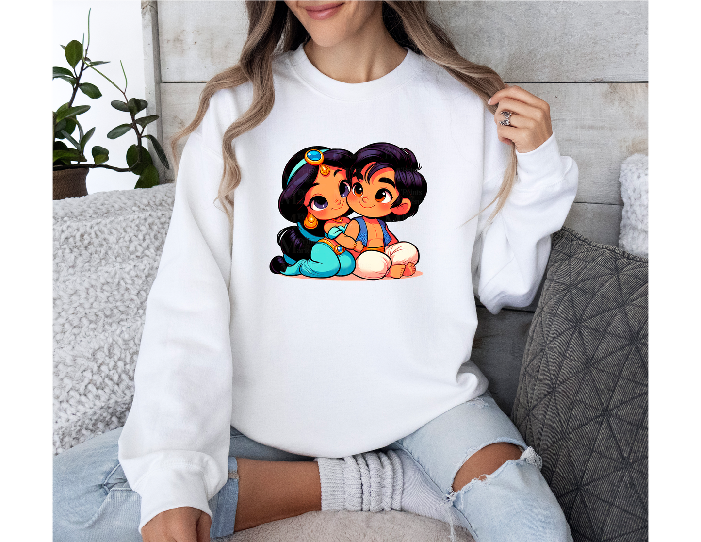 J&A Love Crewneck Sweater