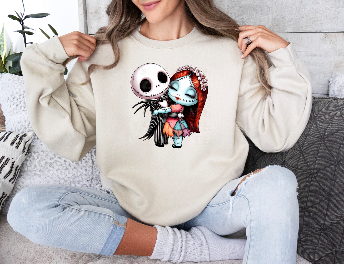 J&S Love Crewneck Sweater