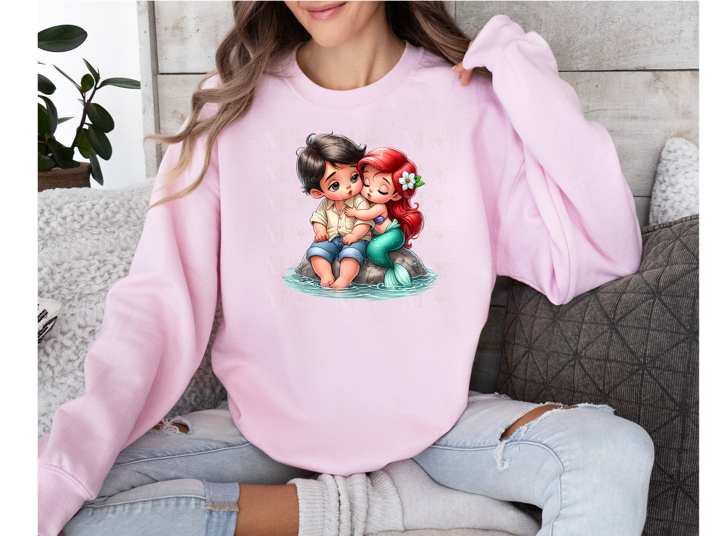 Mermaid Love Crewneck Sweater